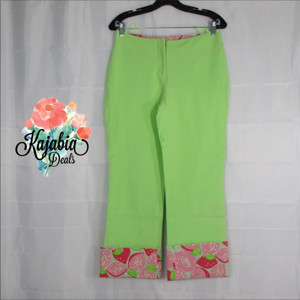 LILLY PULITZER Capri Pants. Size 2